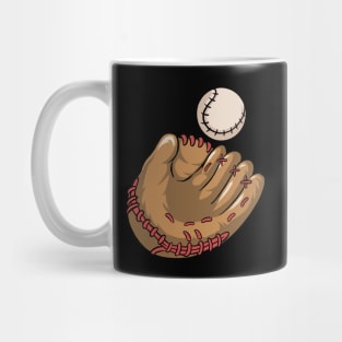 Baseball Glove Baseball Player Mug